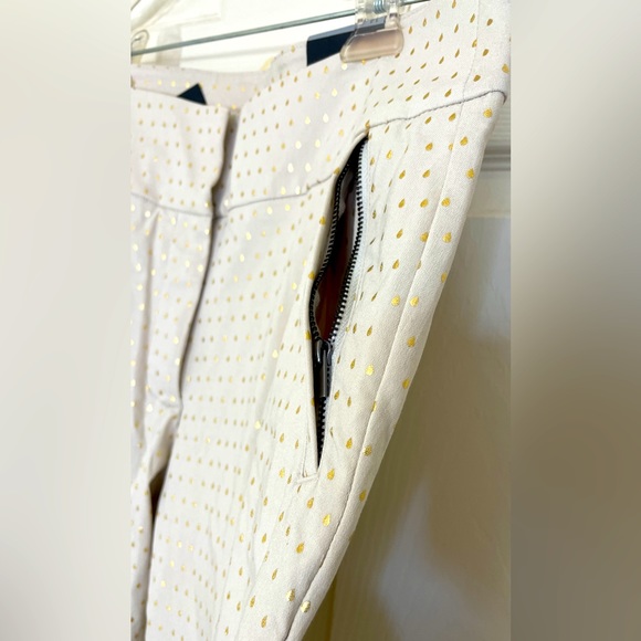 NWT Lane Bryant Golden Polka Dots Pant Size 14 - Picture 5 of 9